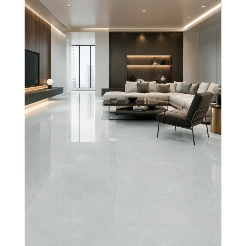 Porcelanato 90x180cm Pulse Greige Pulido