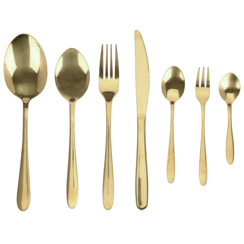 Cubiertos Table Ware Collection 39 Piezas Oro Excellent Houseware