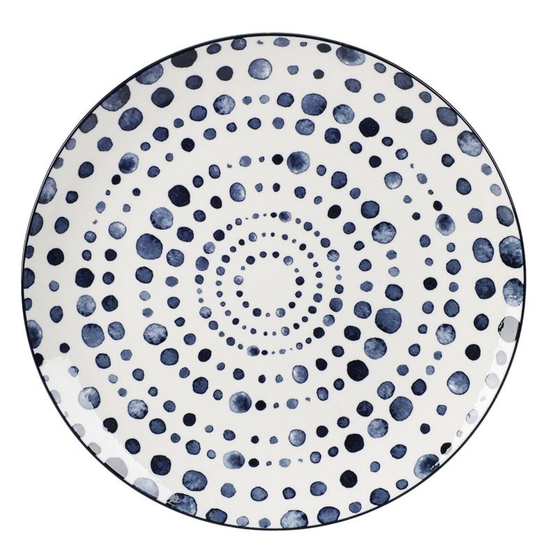 Plato Tendido Blue Bay 27cm Cerámica