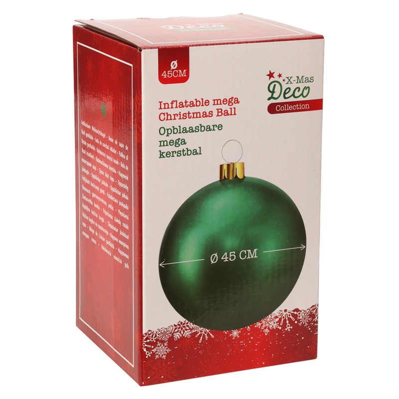 Bola Inflable Verde 45cm