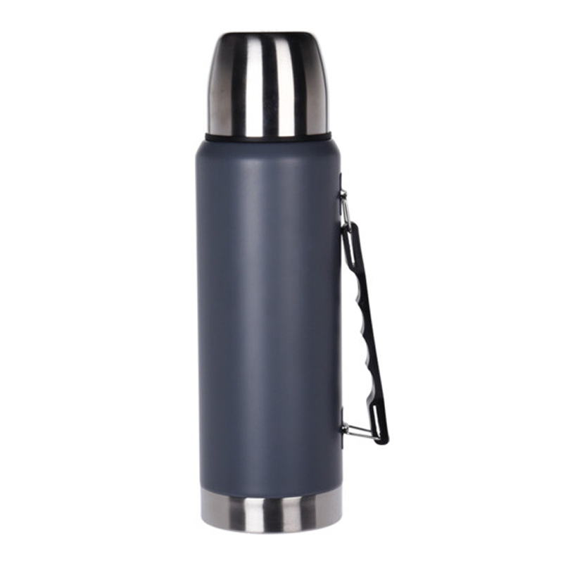 Termo de Acero Inoxidable con Vaso 1 Litro 