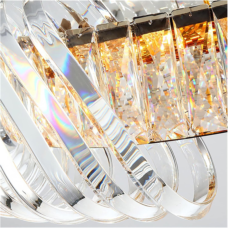 Lámpara de Techo Windsor Oro Cristal 80x120cm 16xE14