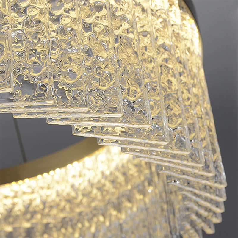 Lámpara de Techo Grand Oro Cristal Led 60cm