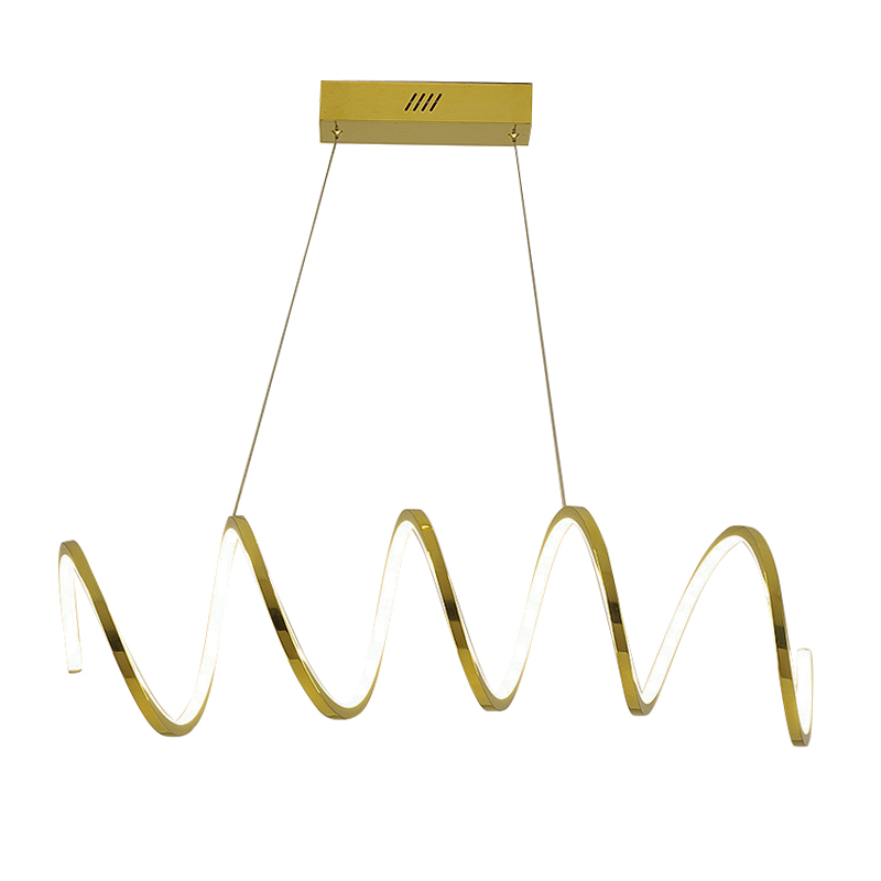 Lámpara de Techo Nuts Dorado 20x100cm Led  Eurolight