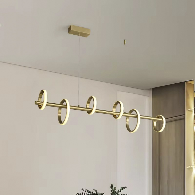 Lámpara de Techo Angus Oro Led 120cm