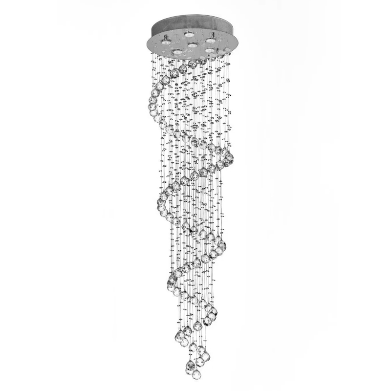 Lámpara de Techo Glymur Cristal 60x290cm Eurolight