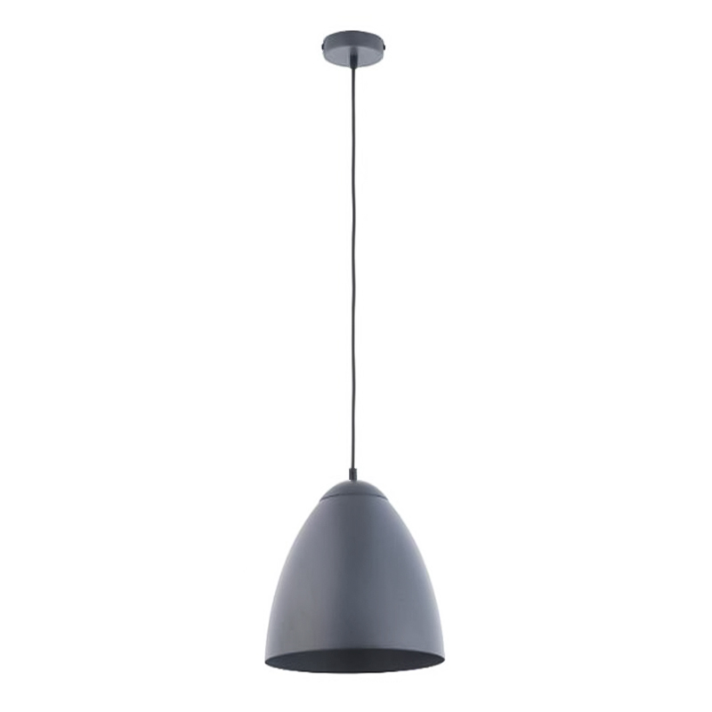 Lámpara de Techo Pot Gris 35x35xcm 1xE27 Eurolight