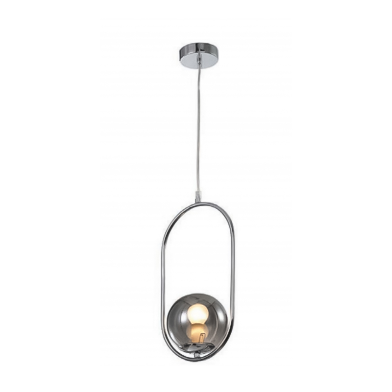 Lámpara de Techo Yonk Cromo 40x20cm 1xE27 Eurolight