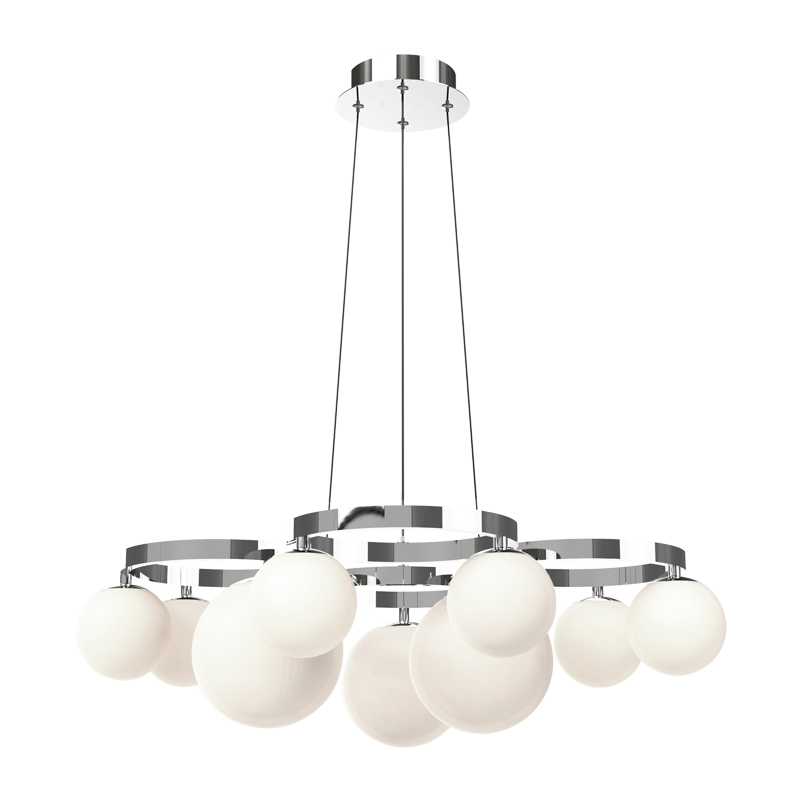 Lámpara de Techo Gazer Cromo 68x24cm 9xG9 Eurolight