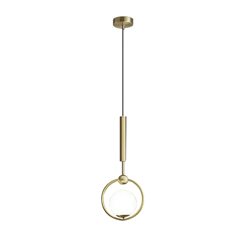 Lámpara de Techo Gask Dorado 25x52cm 1xE27 Eurolight