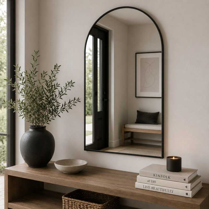 Espejo Curve Negro 60x90cm