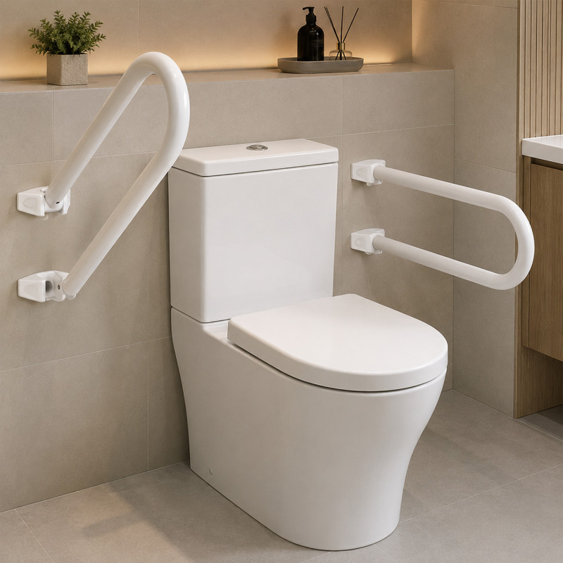 Soporte Blanco para Inodoro 