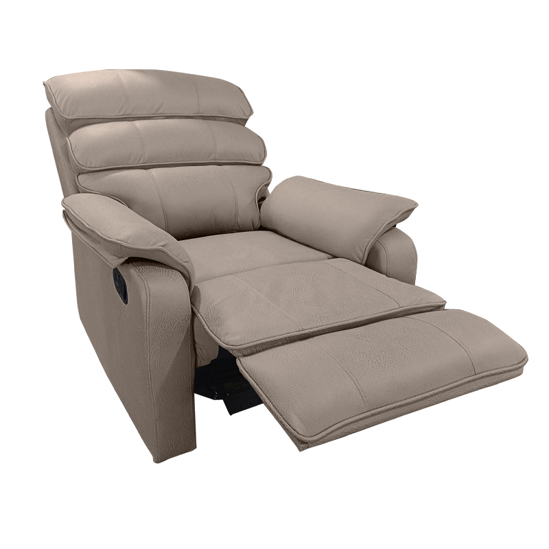 Sofá Reclinable 1 Puesto Bally Camel 82x95x104cm
