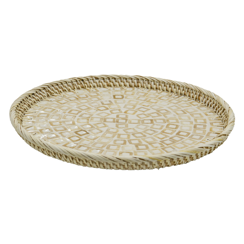 Bandeja Redonda Muine Nacar 35cm