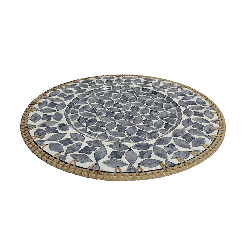 Porta Plato Dalat Nacar con Borde 35cm