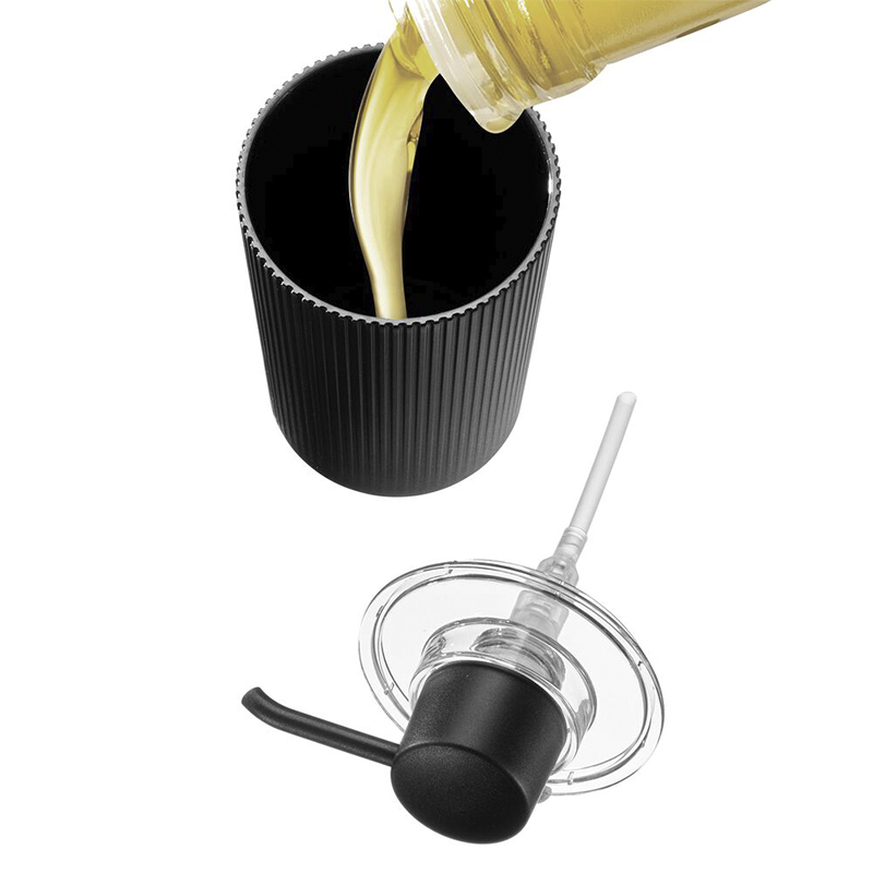 Dispensador  Negro de Jabón Líquido Interdesign