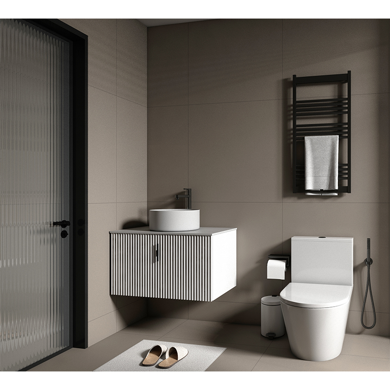 Mueble de Baño con Lavamanos Blanco