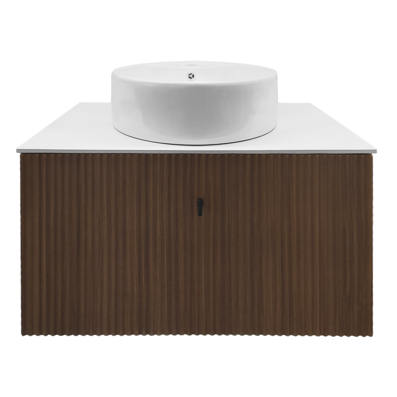 Mueble de Baño con Lavamanos Café
