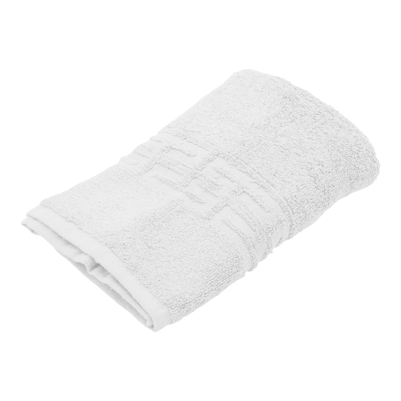 Toalla Spring Greek Blanca 33x33cm 670g
