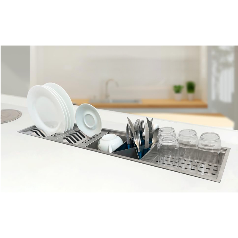 Organizador para Fregadero 90x18x12cm Inoxidable Dipiu 