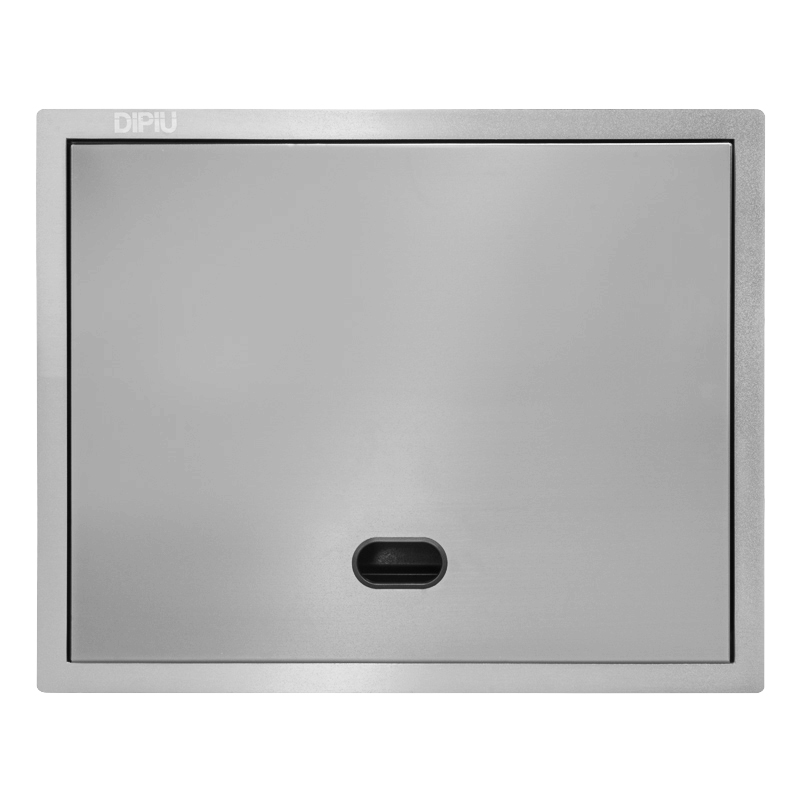 Lavacopa con Grifería 47x38x23 Inoxidable Dipiu