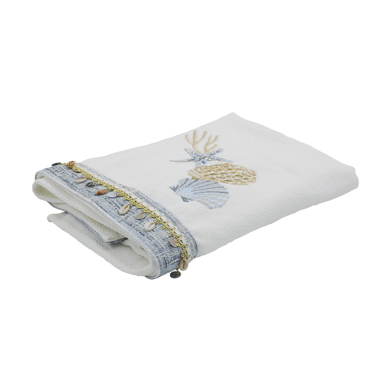 Toalla Stone Harbor White 69x132cm