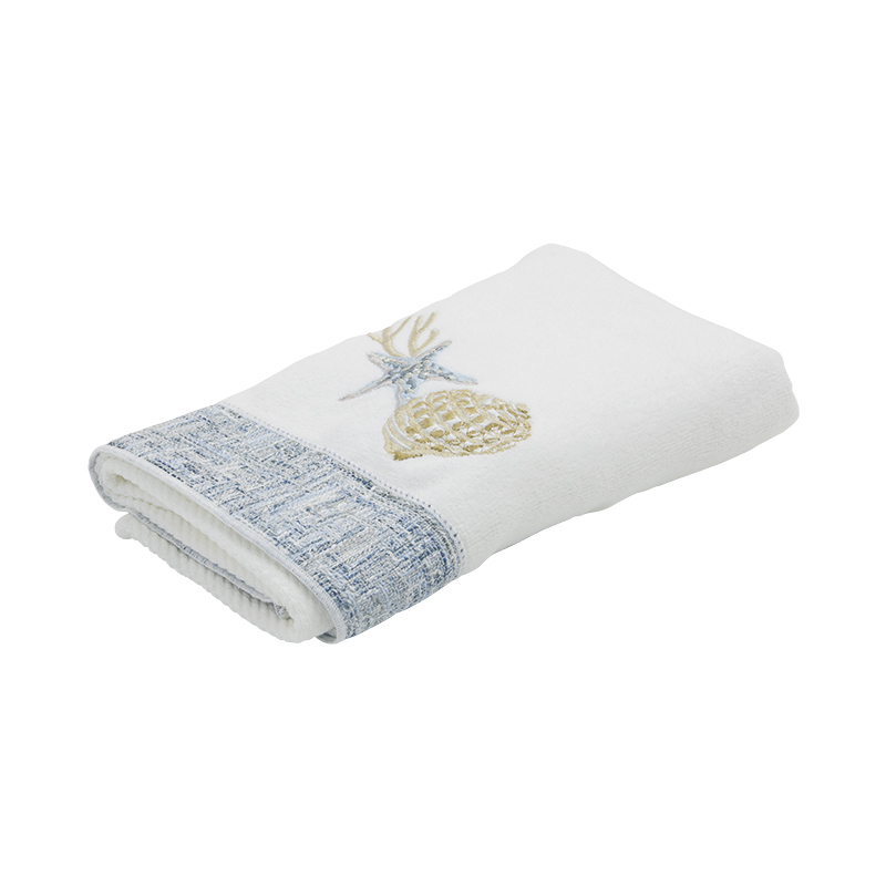 Toalla Stone Harbor White 41x72cm