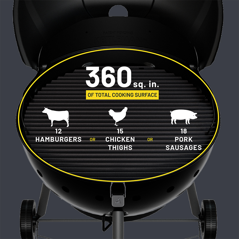 BBQ Kettleman TRU-INFRARED