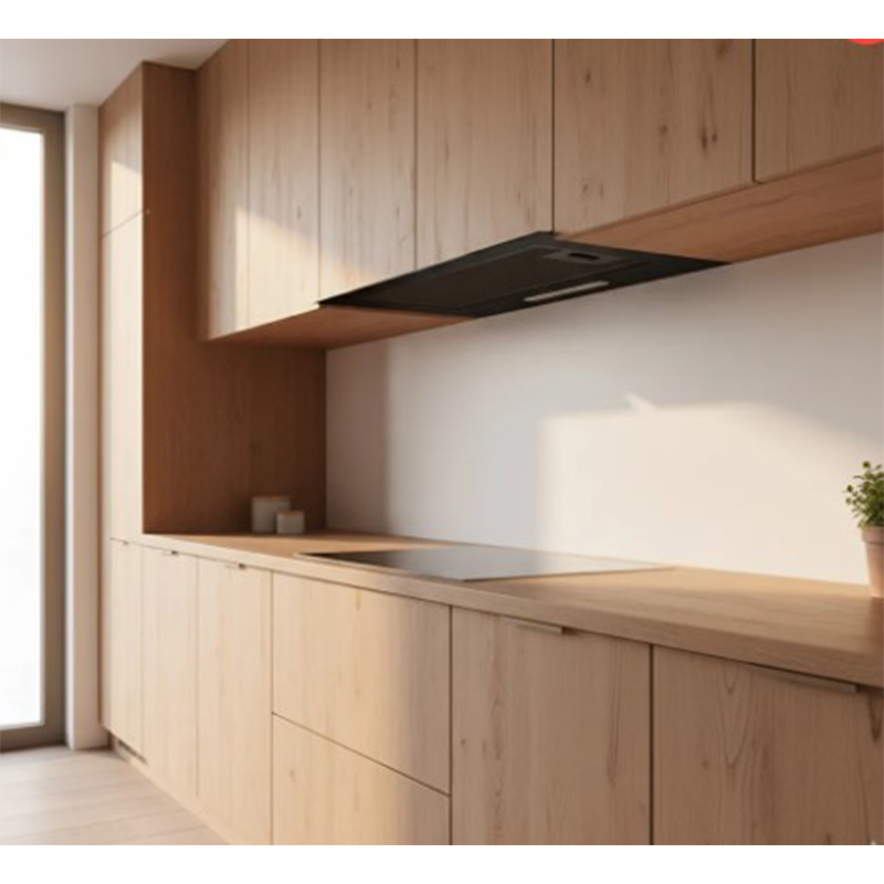 Campana de Empotrar 75cm Negro Mastermaid