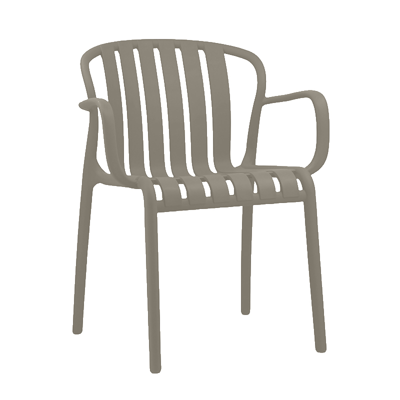 Silla con Brazo Komodo Khaki 54x60x79cm