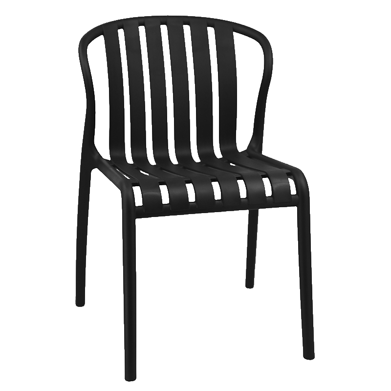 Silla Komodo Negra 54x60x79cm