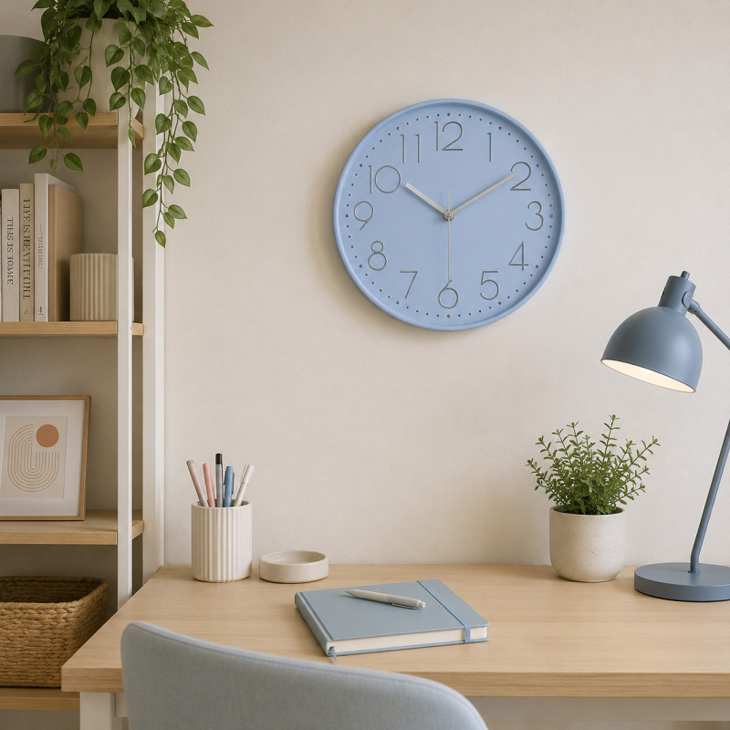 Reloj Sami Celeste 30cm