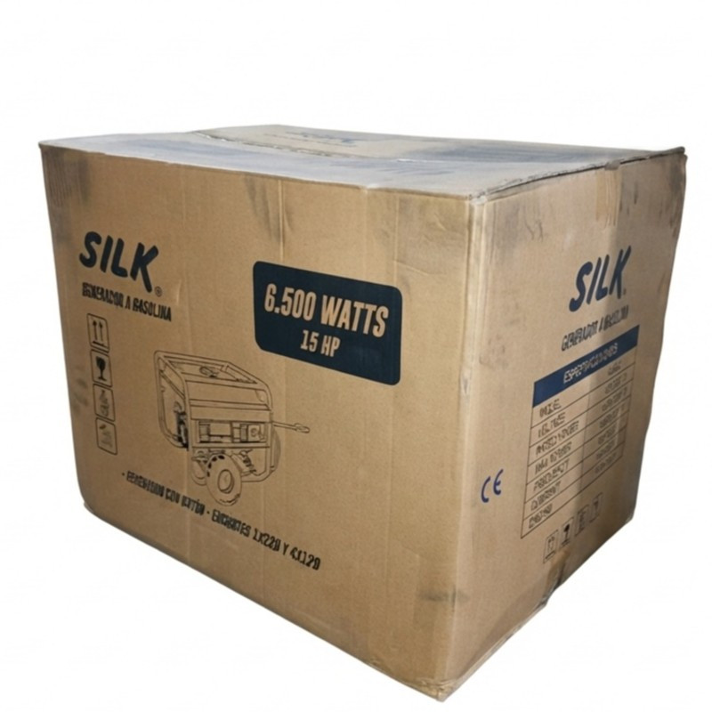 Generador a Gasolina 6 500 W 15 HP SILK® 