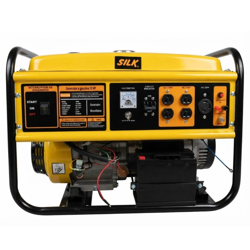 Generador a Gasolina 7 500 W 18 HP SILK® 