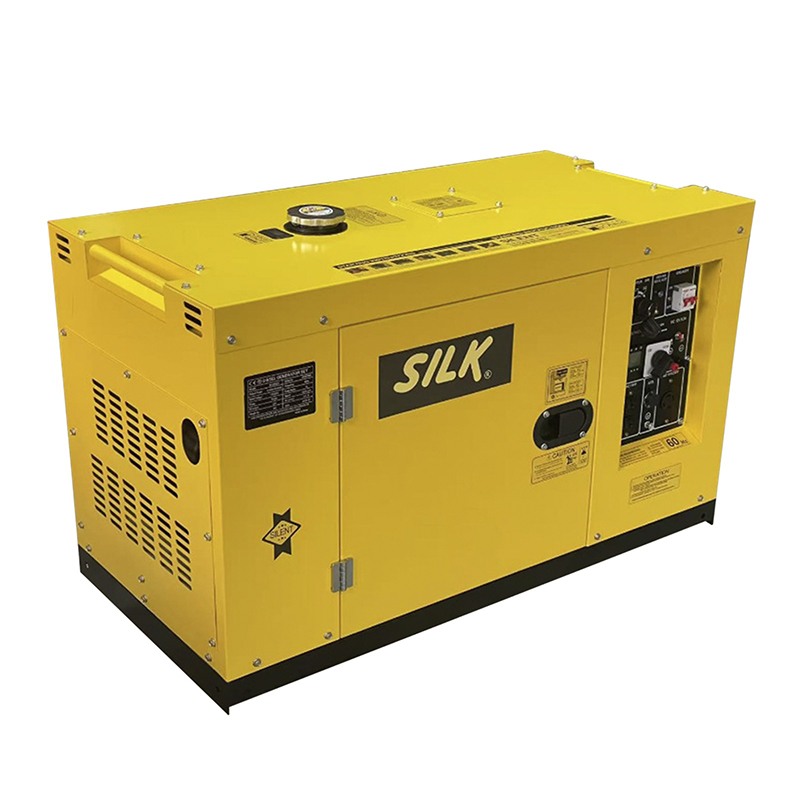 Generador a Diesel 10kw Cabinado con Transferencia Automática Silk