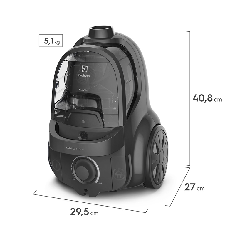 Aspiradora Electrolux 2200W EasyBox 