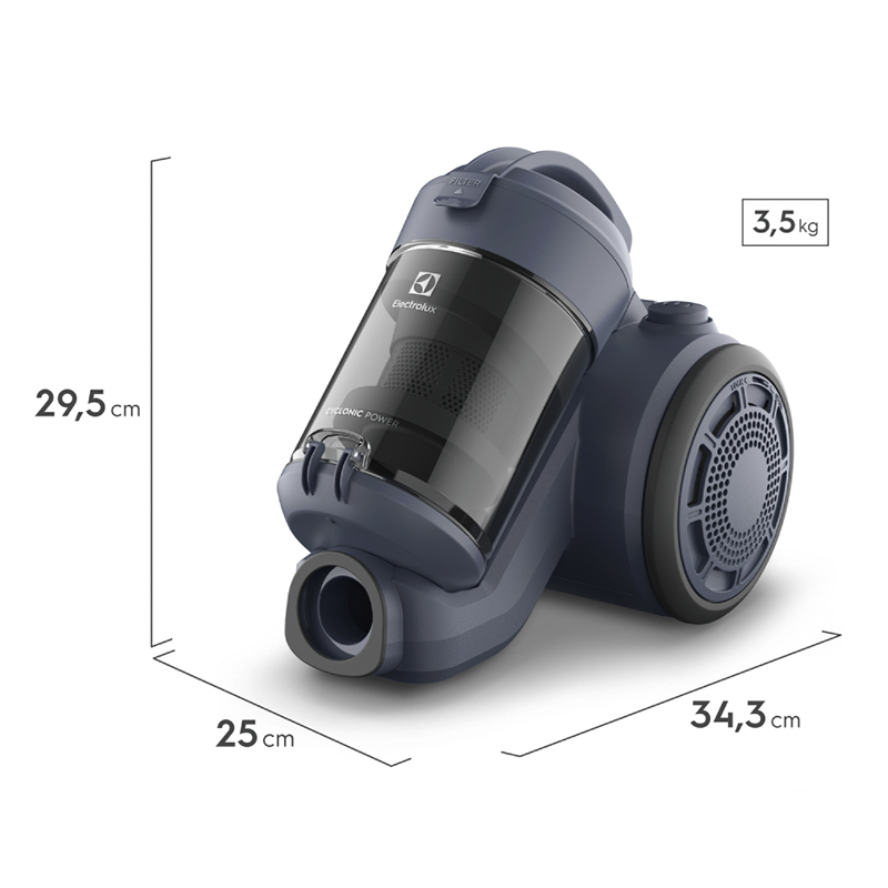 Aspiradora Electrolux Efficient con CyclonicPower