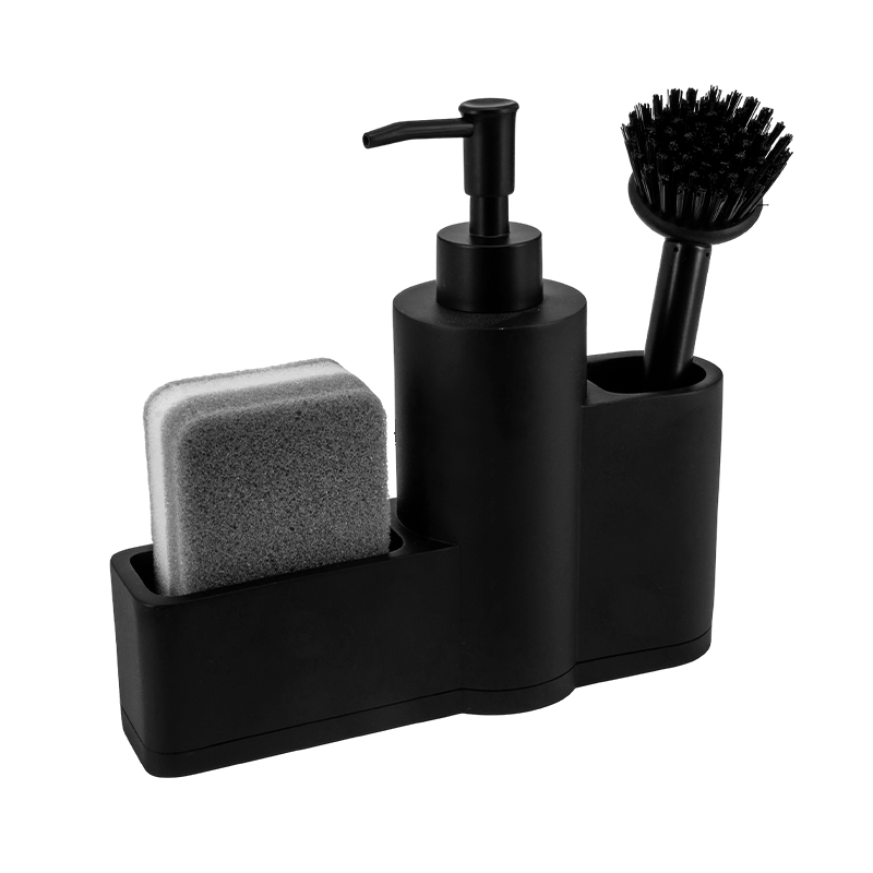Dispensador de Jabón con Cepillo y Esponja 