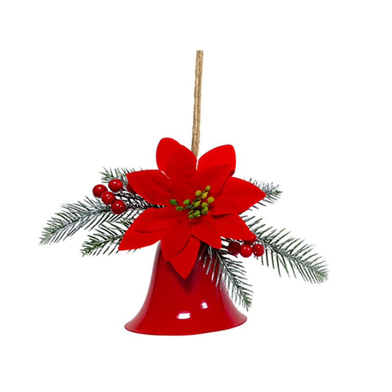Campana Colgante Roja Jingle Bell Rock 10cm
