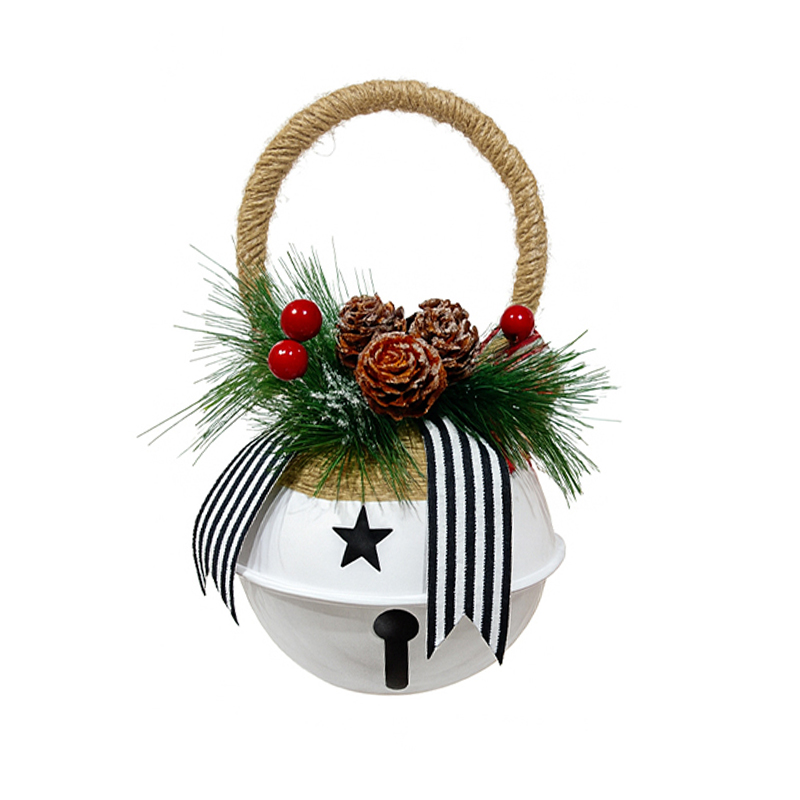 Cascabel Colgante Blanco Jingle Bell Rock 10cm