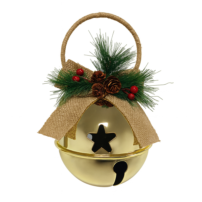 Cascabel Colgante Oro Jingle Bell Rock 14cm