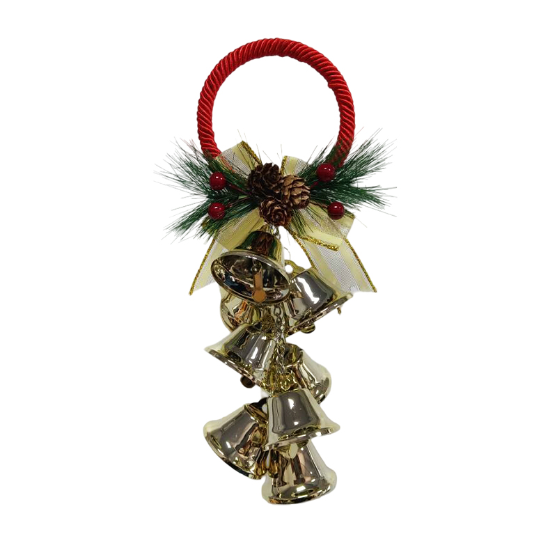 Campanas Colgantes Oro Jingle Bell rock 9X9X27cm