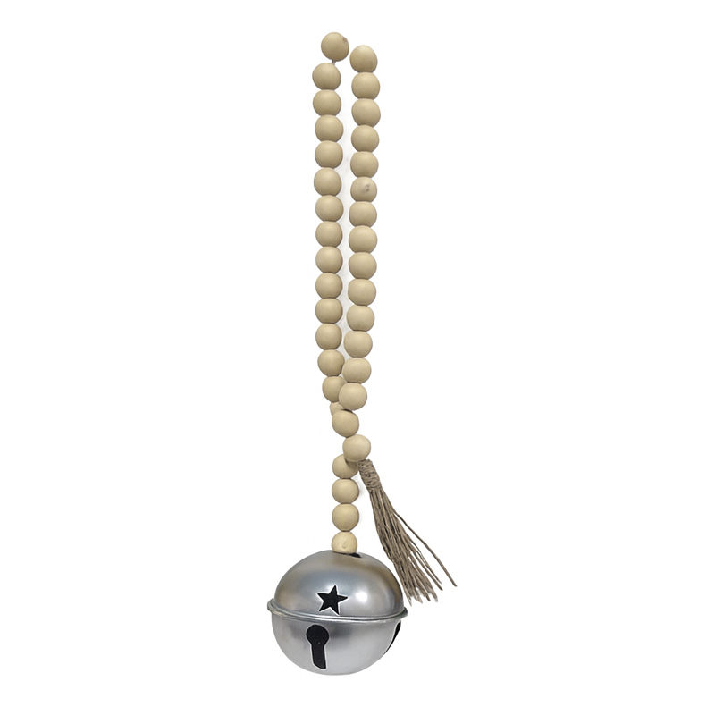 Adorno Cascabel Silver 8cm 