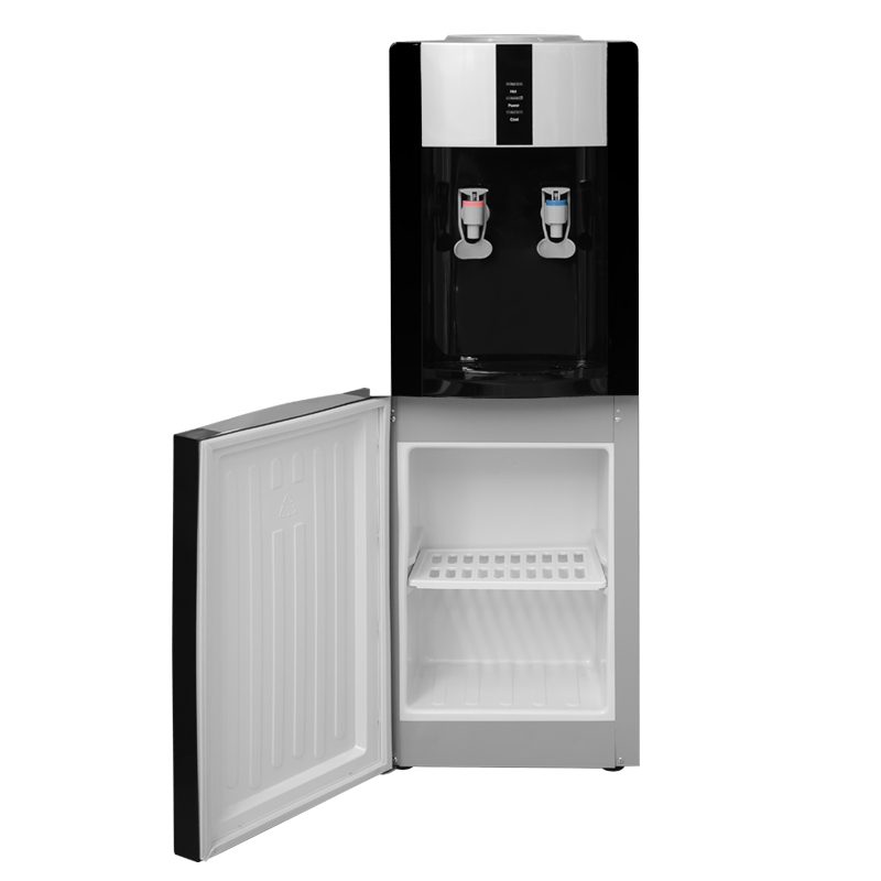 Dispensador de Agua con Compresor Plata Negro Mastermaid