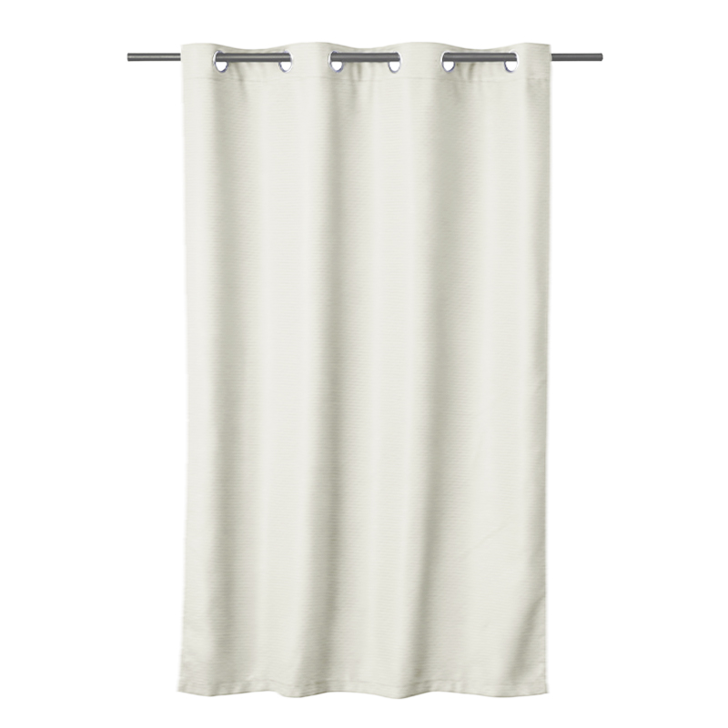 Cortina Jacquard Beige 137X228cm 