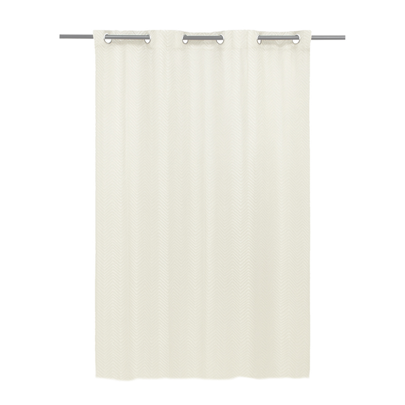 Cortina Jacquard Beige 137X228cm