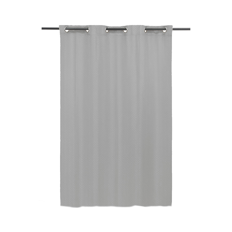 Cortina Jacquard Gris 137X228cm 