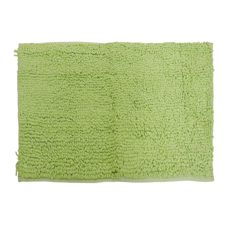 Alfombra Chenille Verde 40x60cm