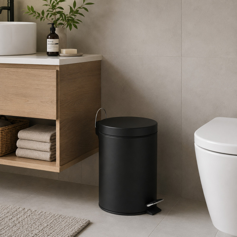 Tacho 7L Chicago Negro Mate 20X30cm