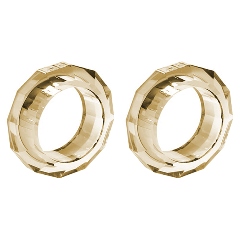 Porta Servilleta Cristal Amber x2